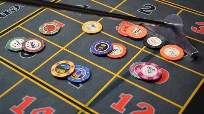 roulette table