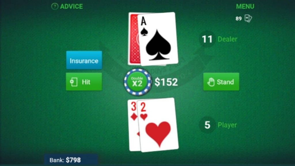 blackjack insurance