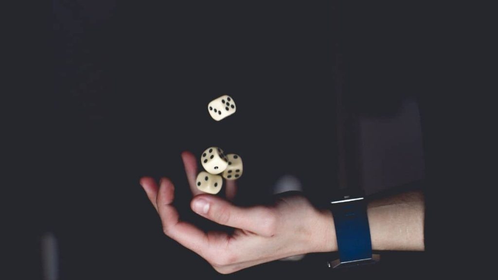 Do you blow the dice before you throw them?