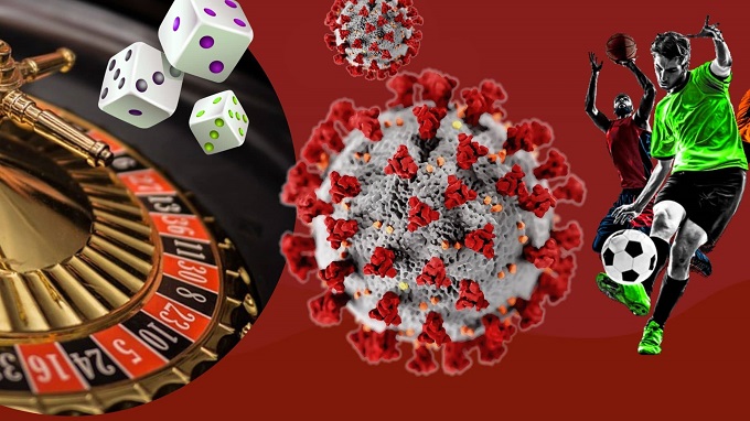 What is the negative impact of COVID 19 on gambling?
