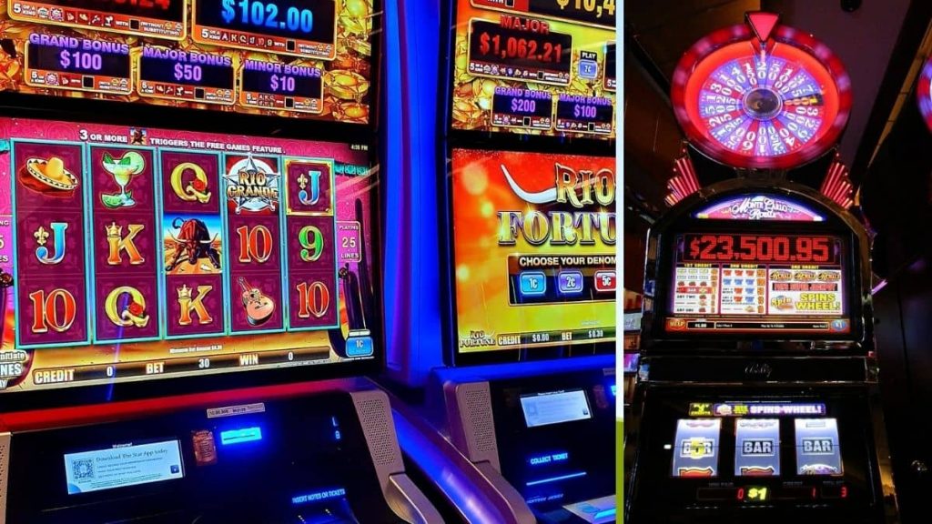 What is a Wide Area Network progressive slot machine?