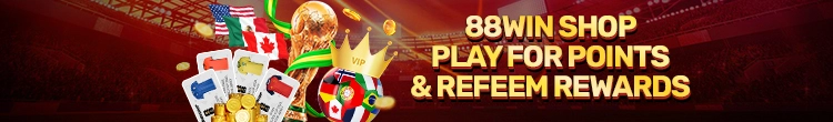 88WIN Shop Play For Points & Redeem Rewards at SG88WIN!