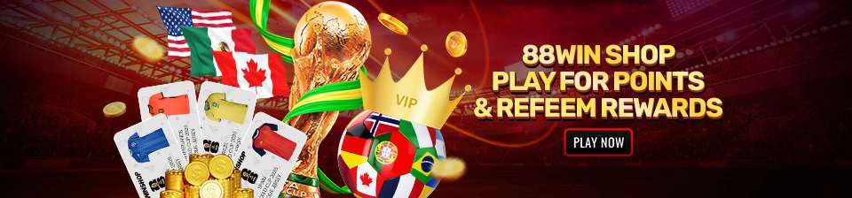 88WIN Shop Play For Points & Redeem Rewards at SG88WIN!